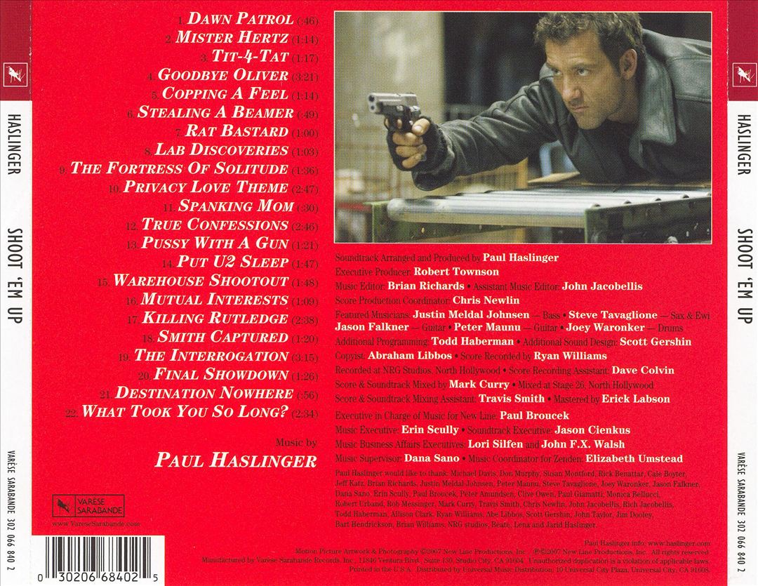 Shoot 'Em Up [Original Motion Picture Soundtrack] cover art