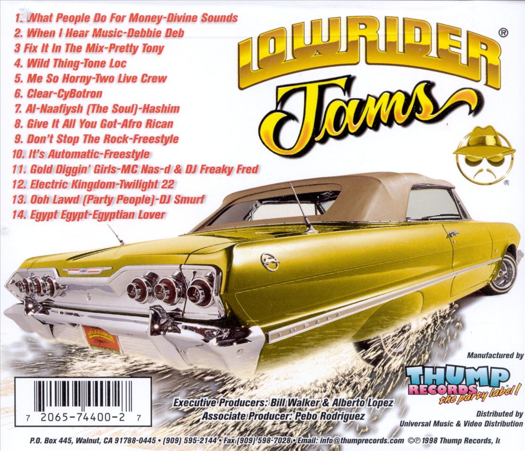 Lowrider Jams cover art