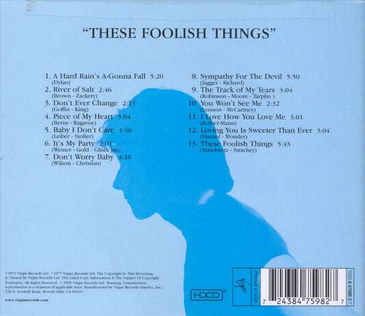 These Foolish Things cover art