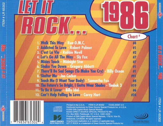Let It Rock 1986 cover art