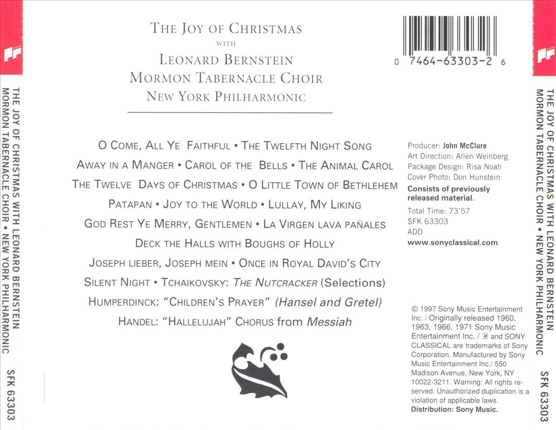 The Joy of Christmas [Sony] cover art