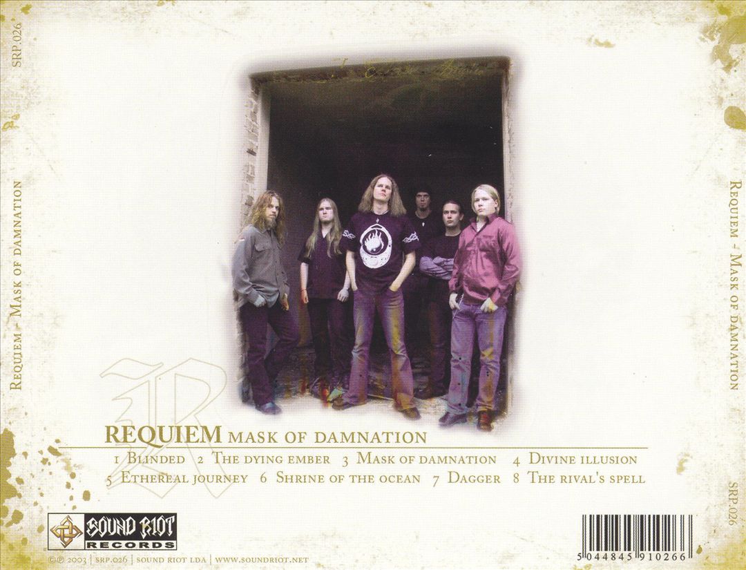 Mask of Damnation cover art
