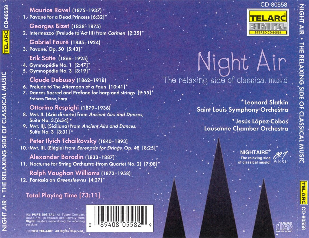 Night Air: The Relaxing Side of Classical Music cover art
