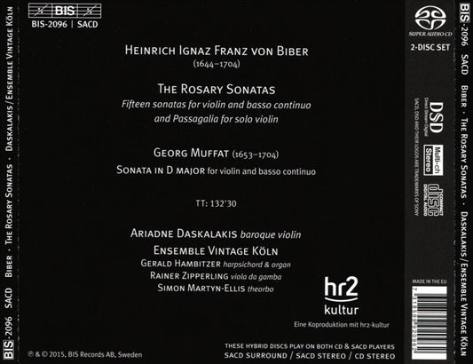 Biber: The Rosary Sonatas cover art