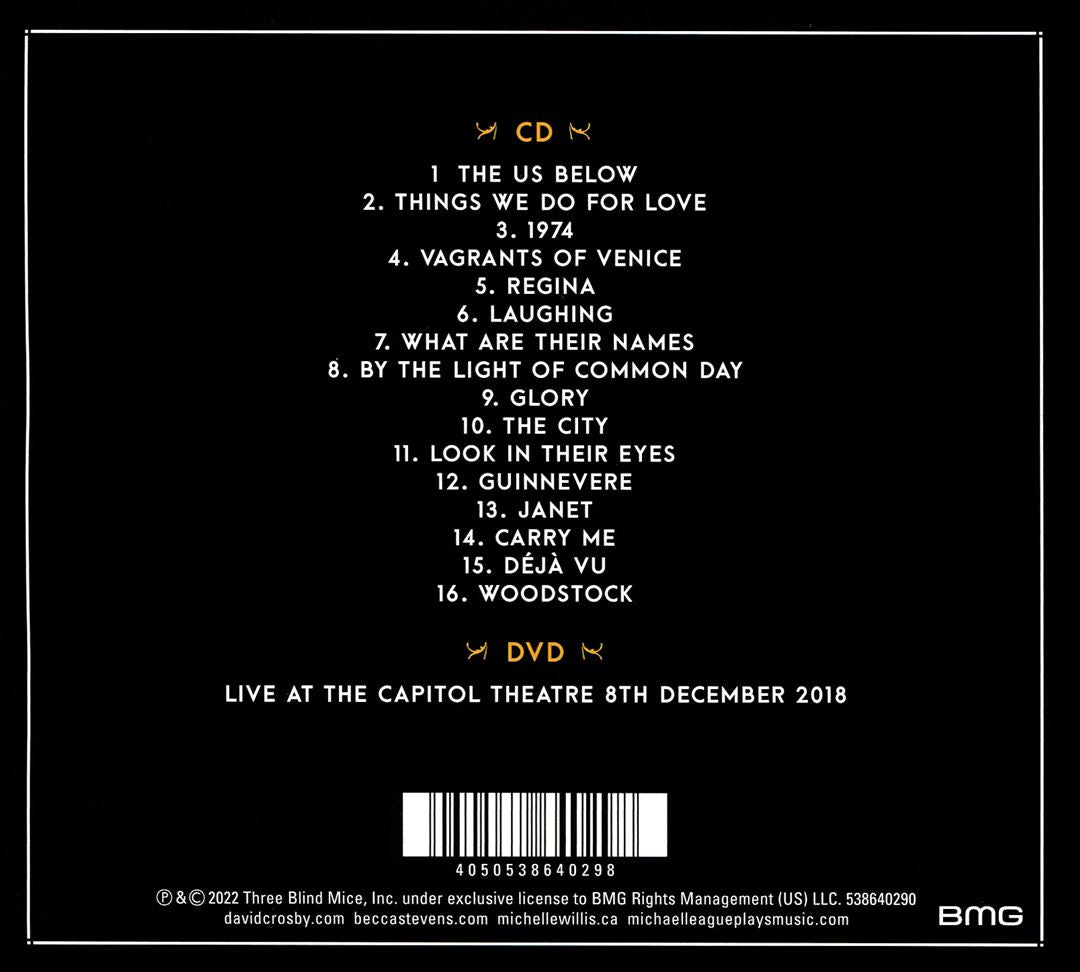 Live at the Capitol Theatre cover art