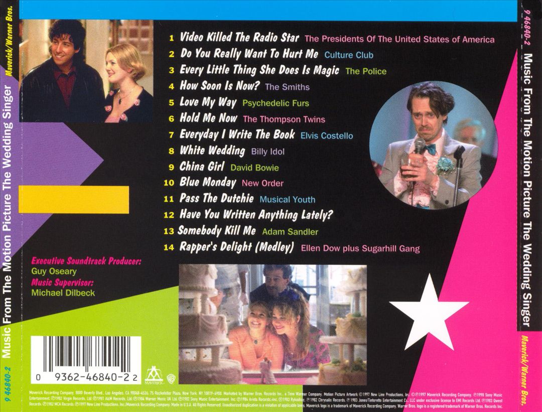 Wedding Singer [Original Soundtrack] cover art