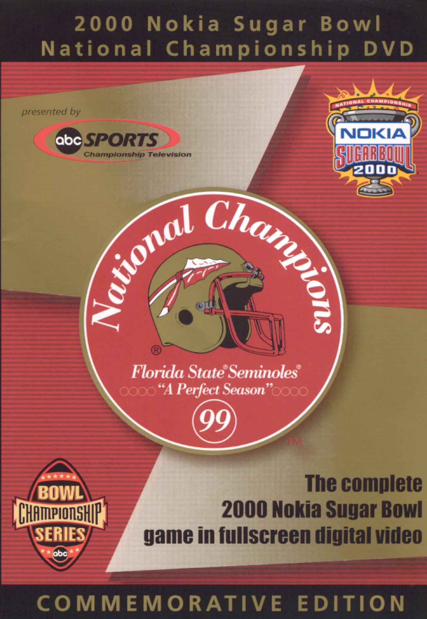 1994 FedEx Orange Bowl: Florida State, 93 National Champions cover art