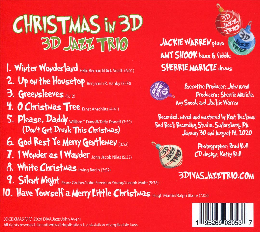 Christmas in 3D cover art