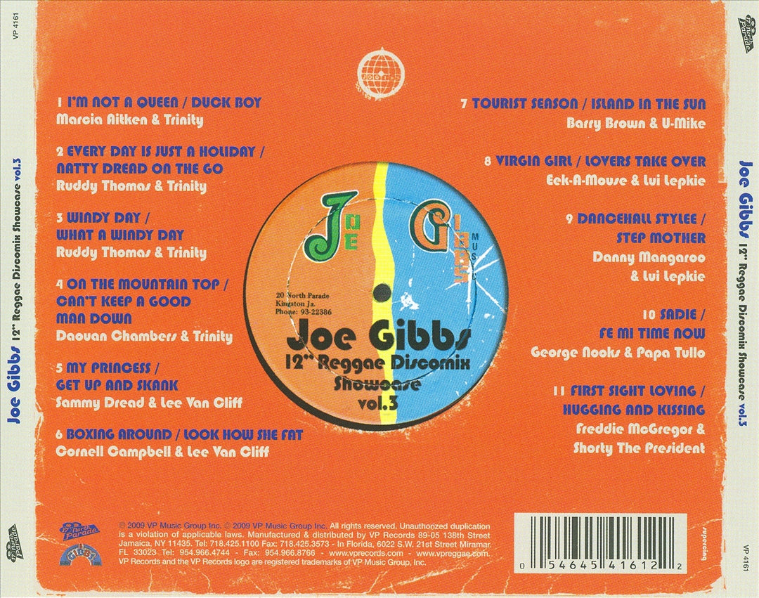 Reggae Discomix Showcase, Vol. 3 cover art