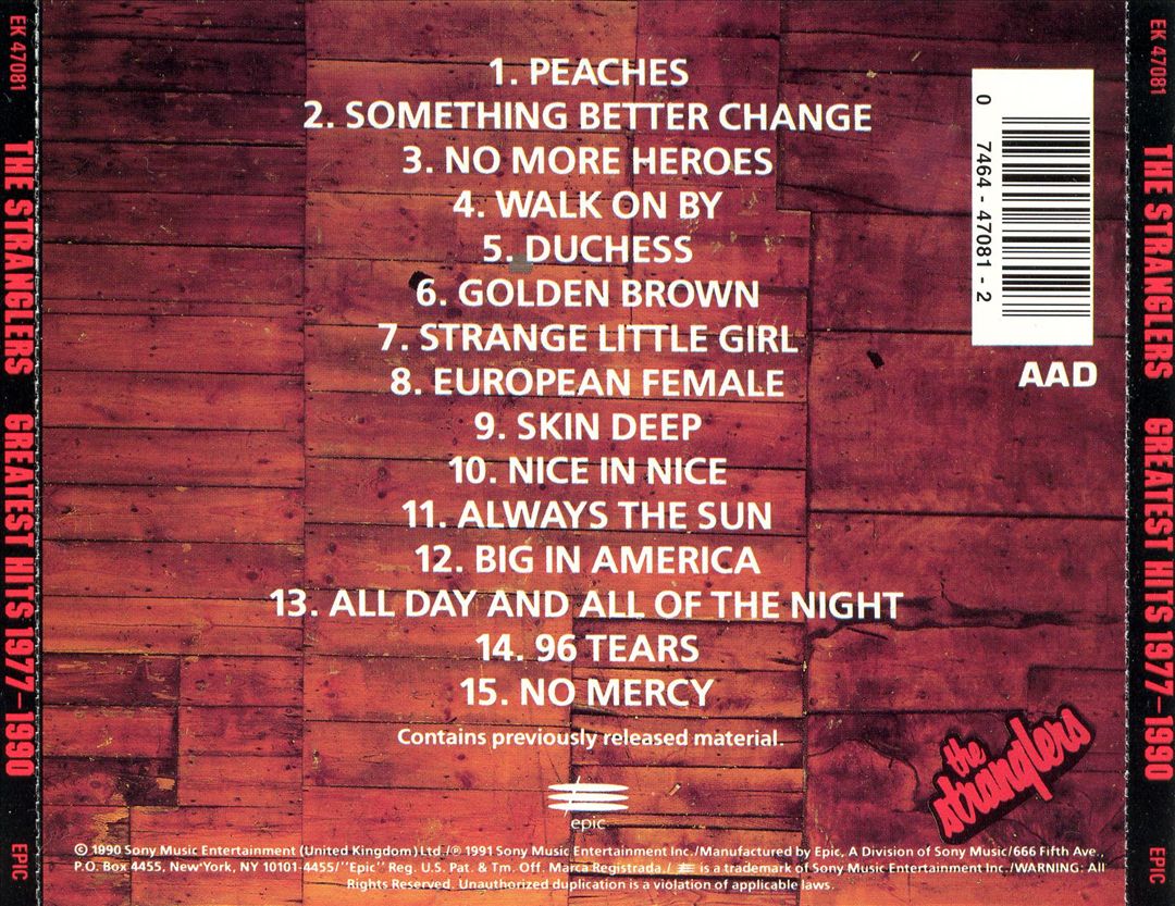 Greatest Hits 1977-1990 cover art