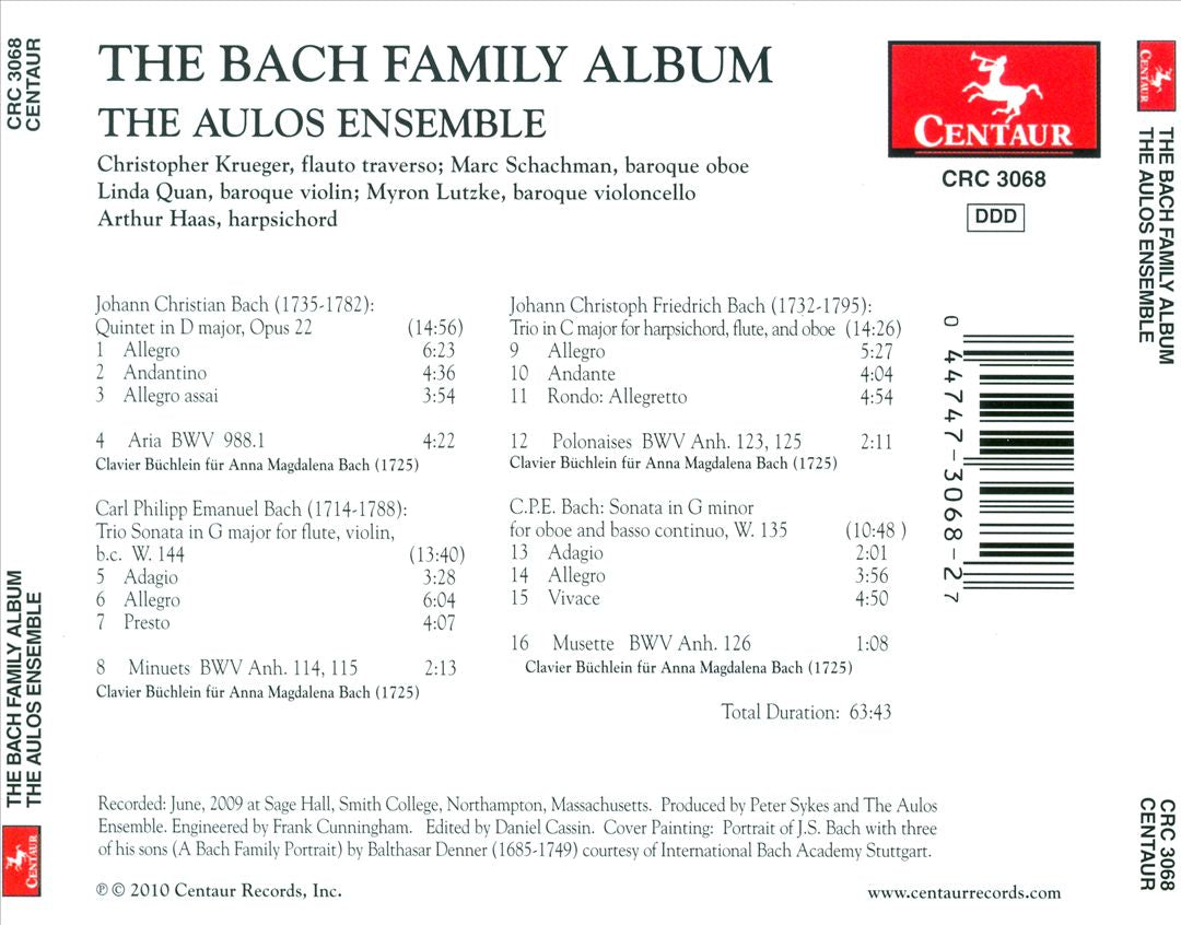 Bach Family Album cover art