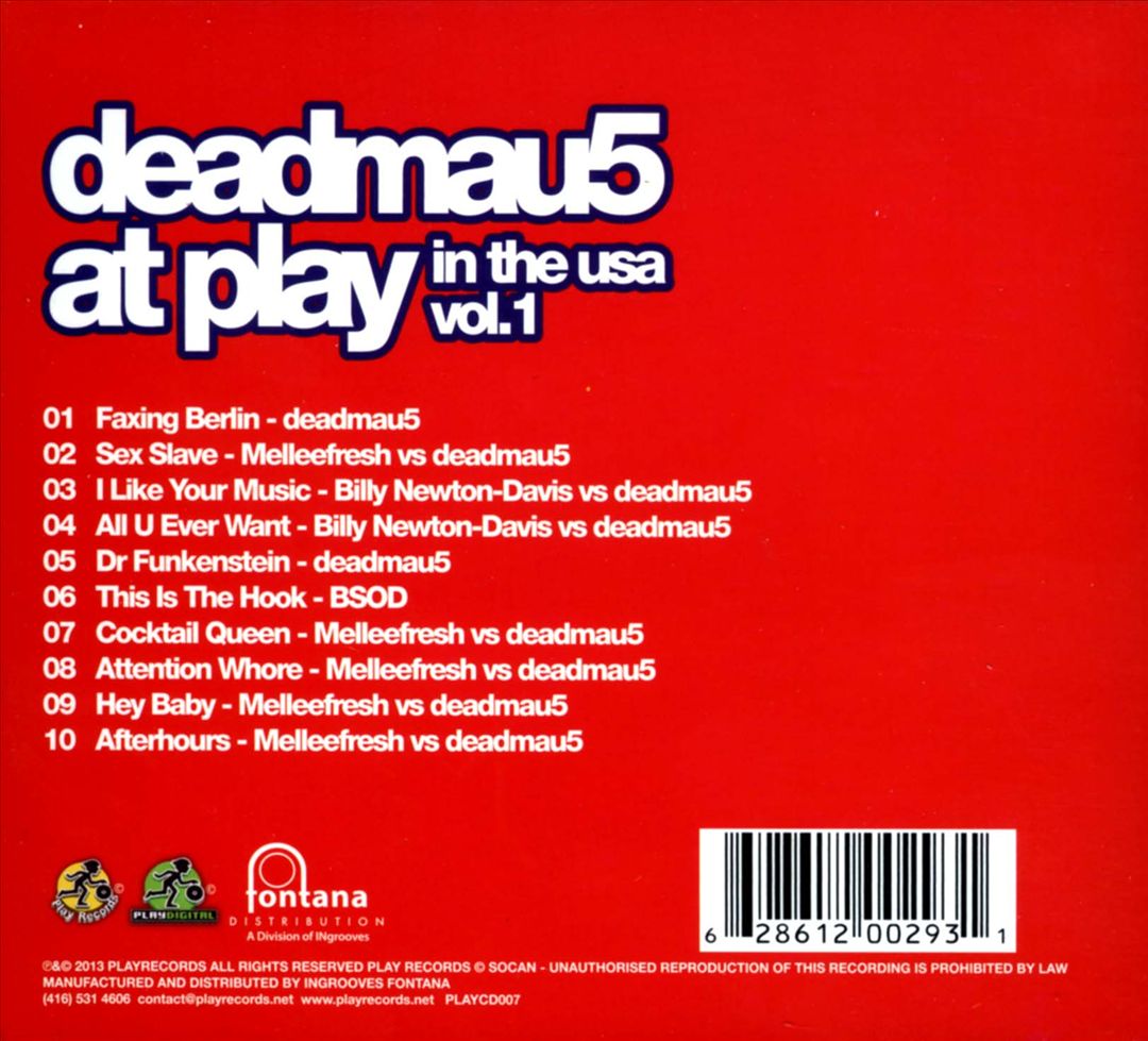 At Play in the USA, Vol. 1 cover art