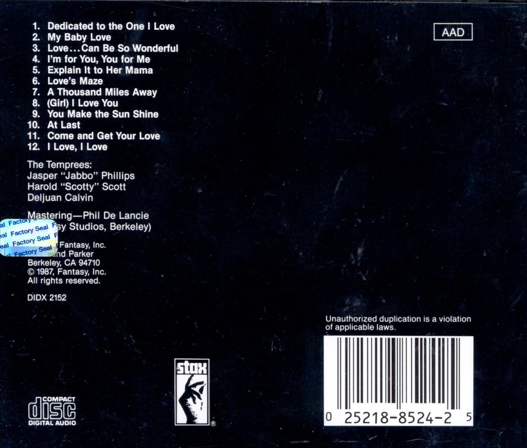 Best of the Temprees cover art