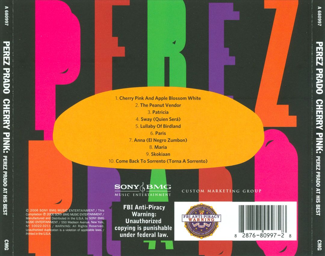 Cherry Pink: Perez Prado At His Best cover art