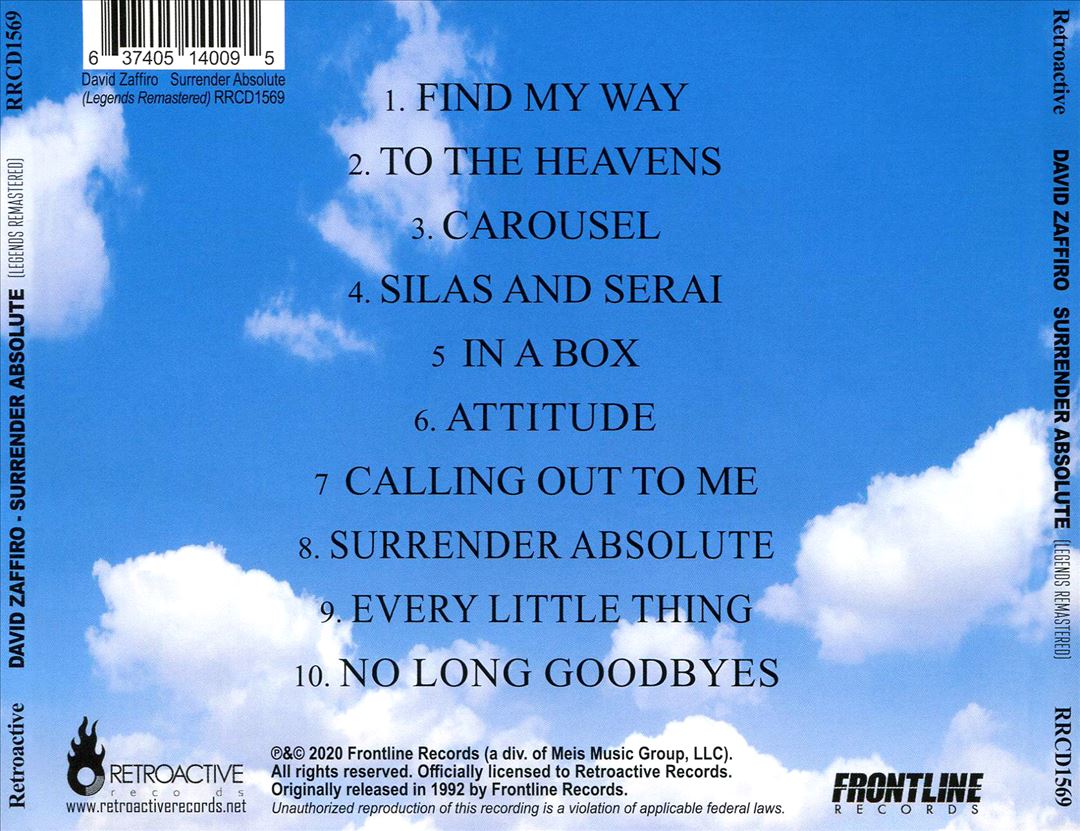 Surrender Absolute cover art