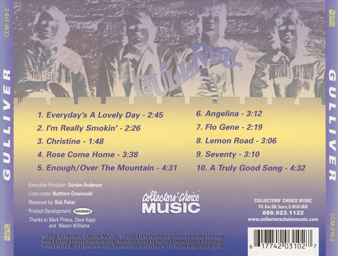 Gulliver cover art