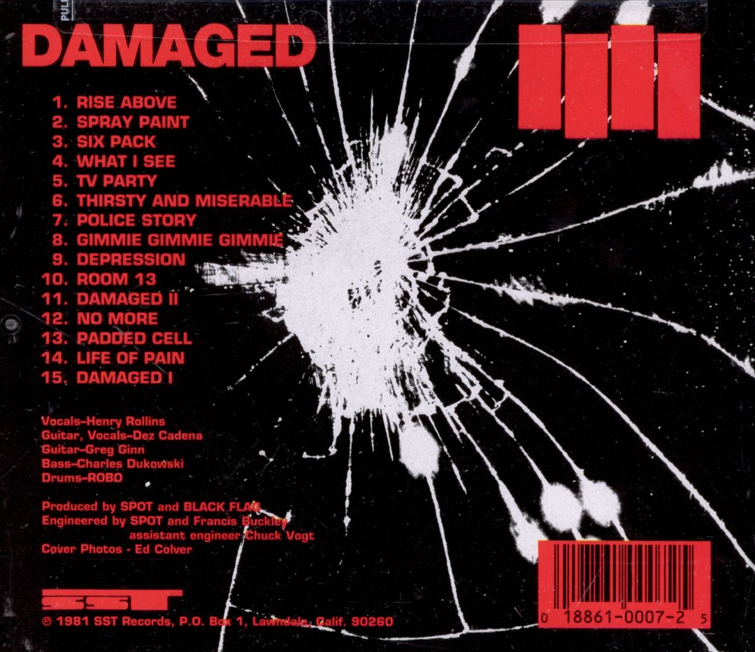 Damaged cover art