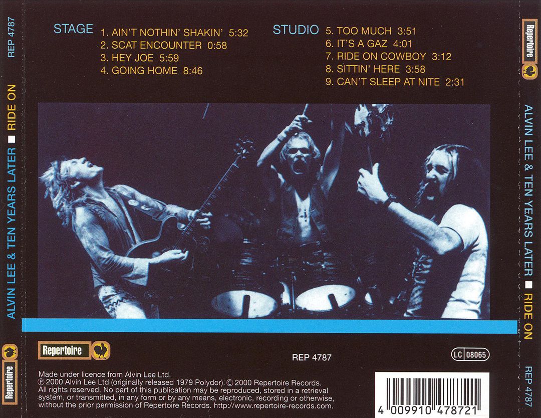 Ten Years Later: Ride On cover art