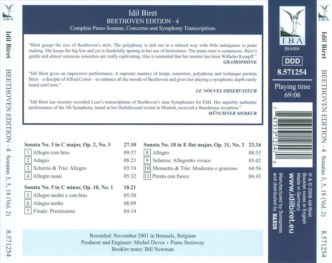 Beethoven: Piano Sonatas, Vol. 2 cover art