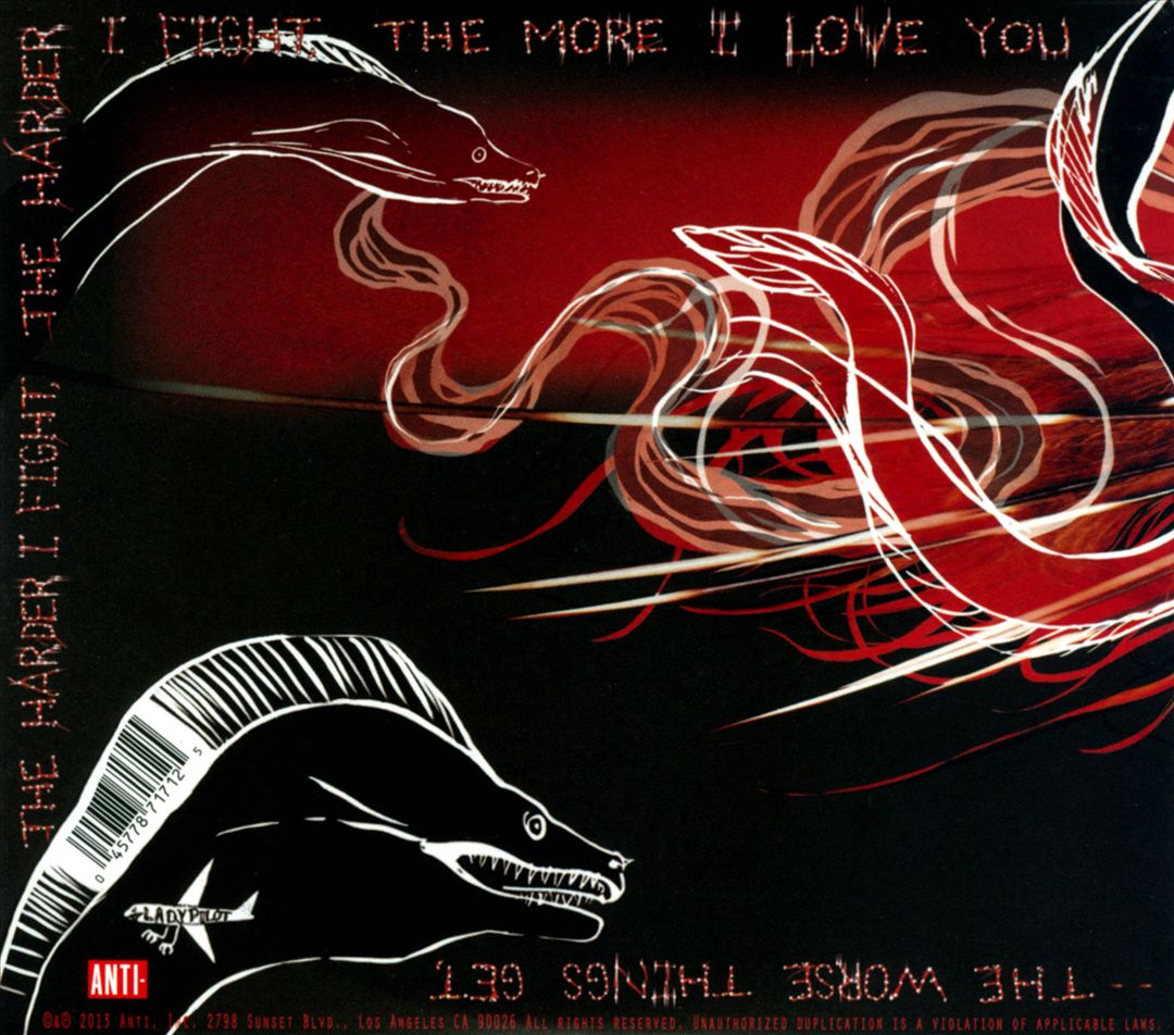 Worse Things Get, The Harder I Fight, The Harder I Fight, The More I Love You cover art