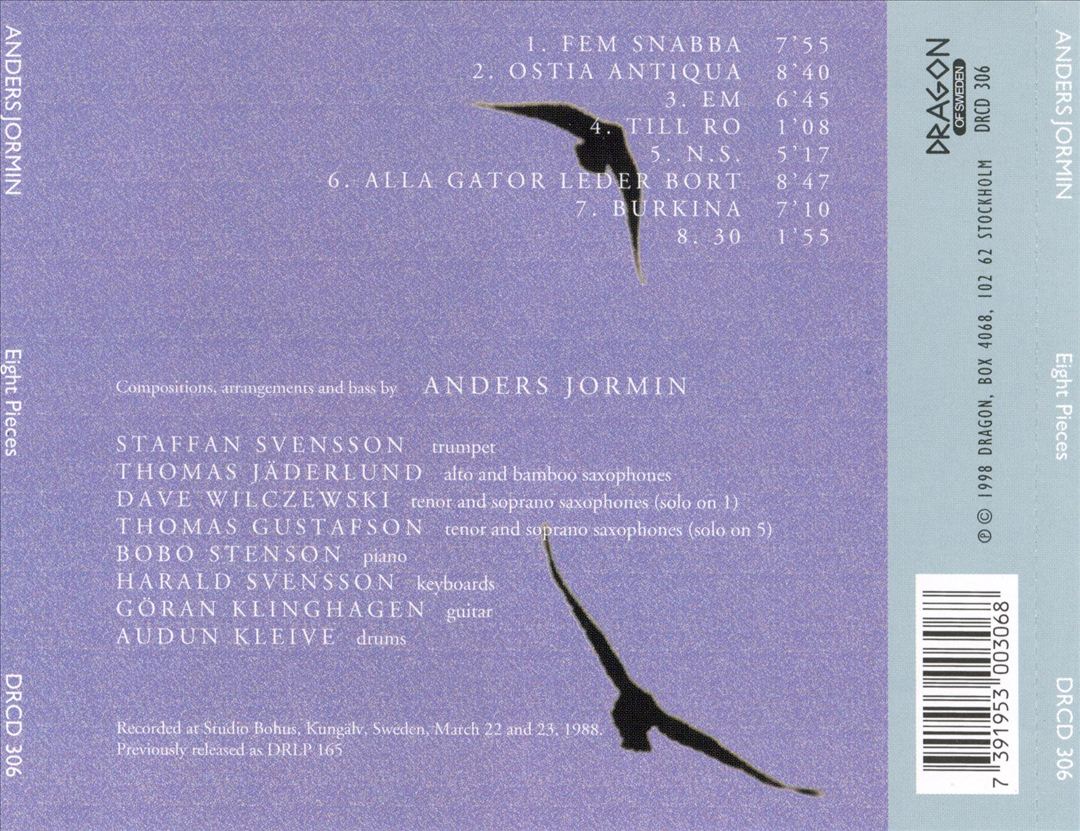 Eight Pieces cover art