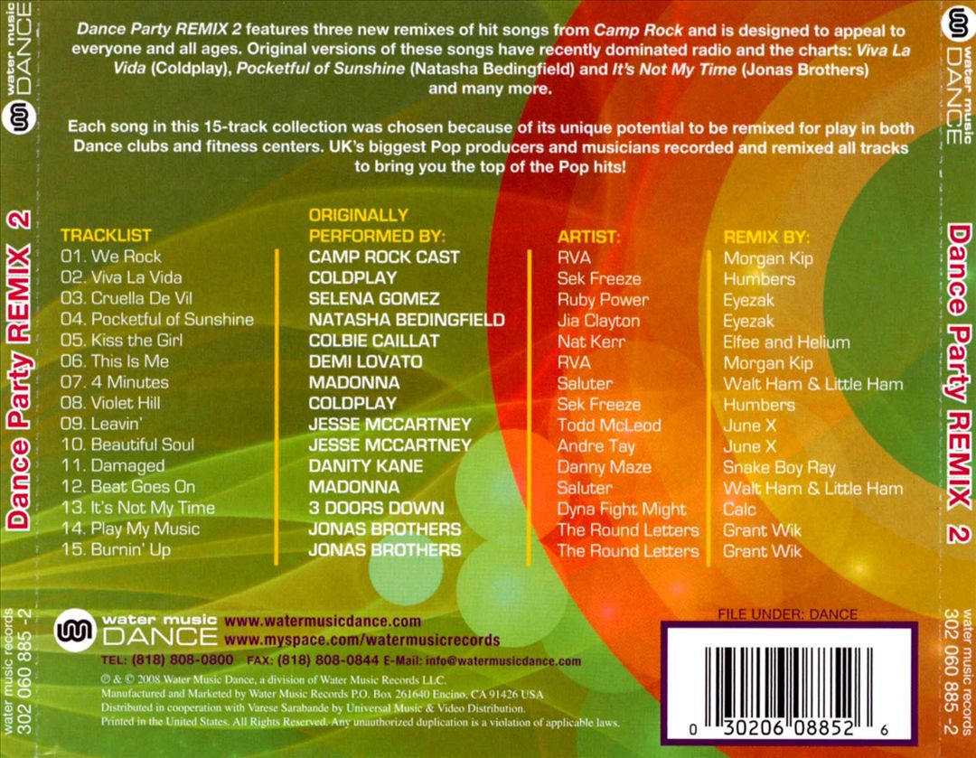 Dance Party Remix, Vol. 2 cover art