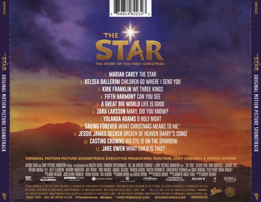 Star [Original Motion Picture Soundtrack] cover art