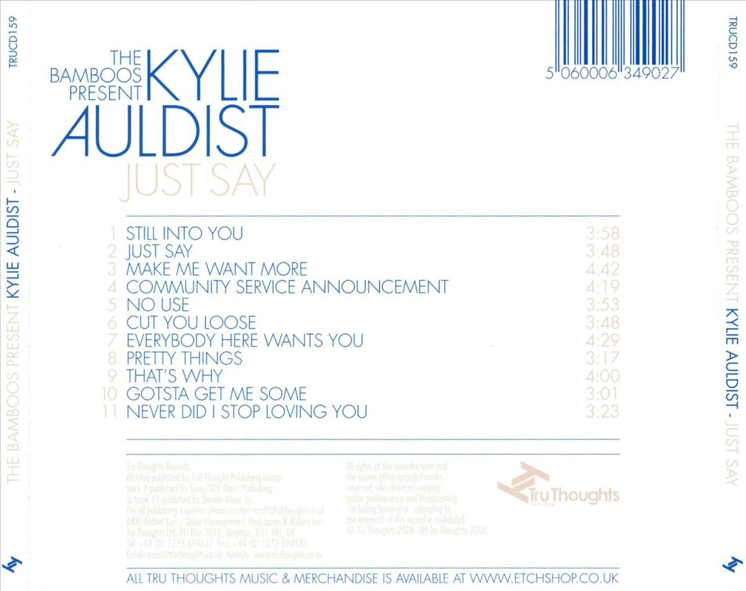 Just Say cover art