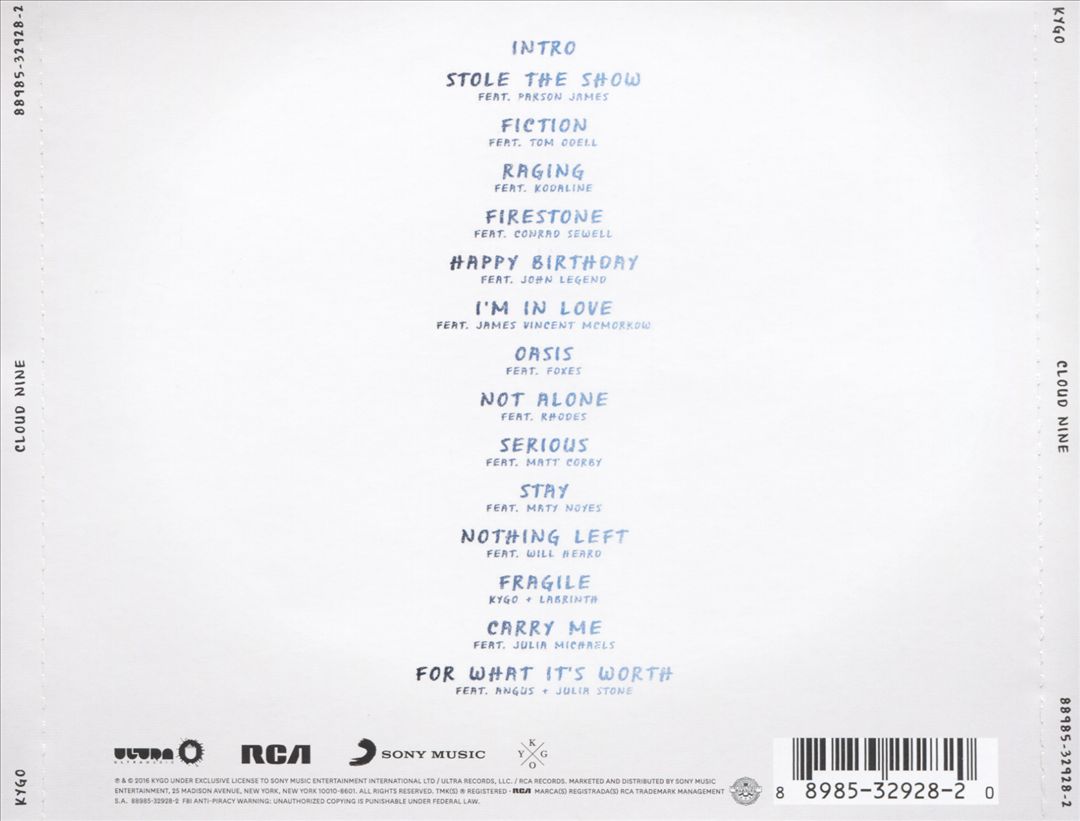 Cloud Nine cover art