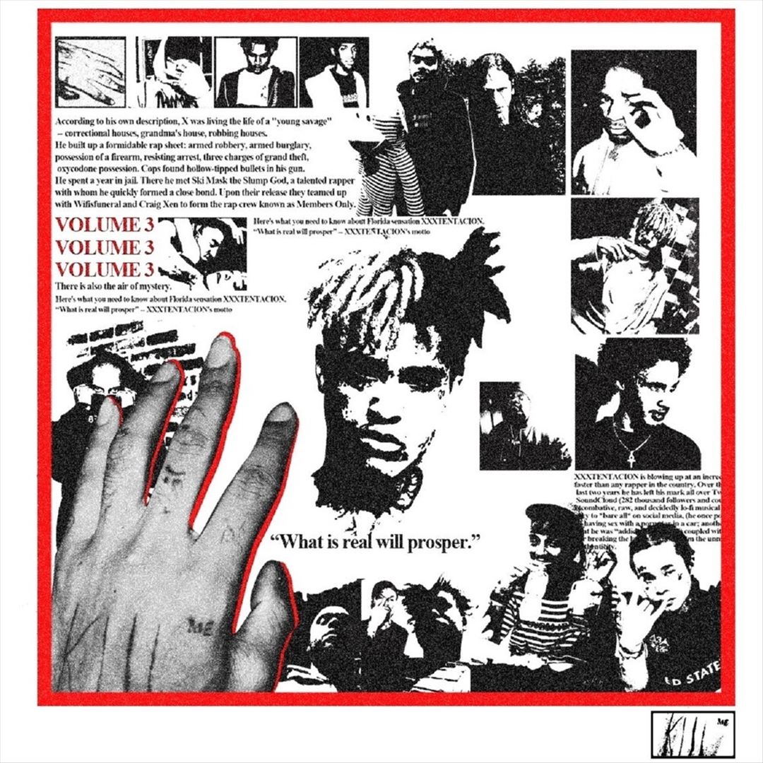 Xxxtentacion Presents: Members Only, Vol. 3 cover art