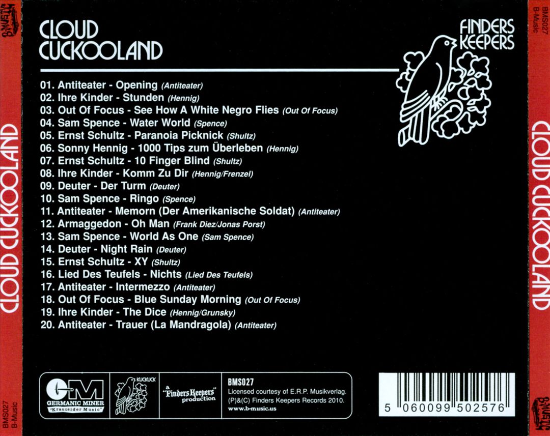 Cloud Cuckooland cover art