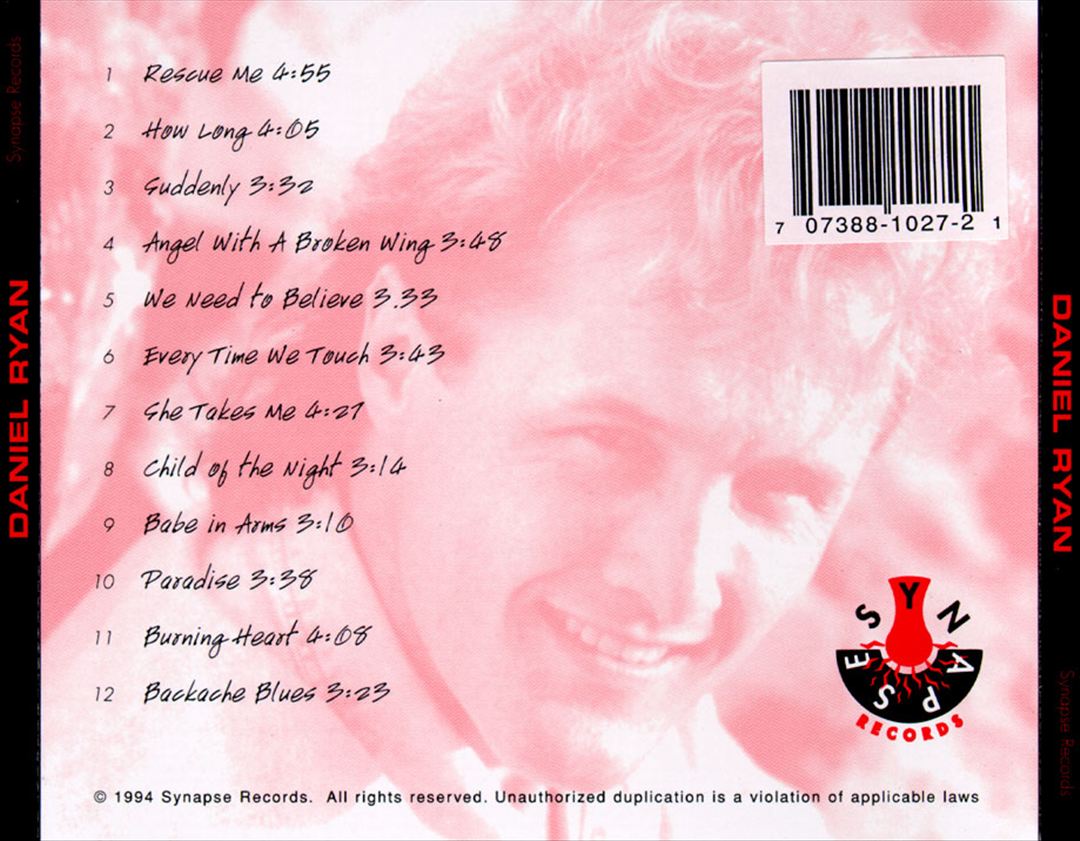 Daniel Ryan cover art