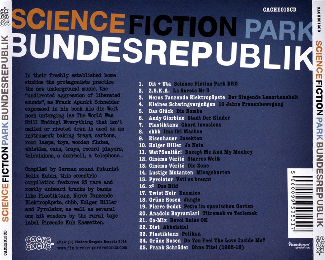 Science Fiction Park Bundesrepublik: German Home Recording Tape Music of the 1980s cover art