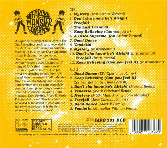 Far Out Monster Disco Orchestra cover art