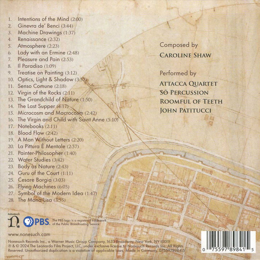 Leonardo da Vinci (Original Score) cover art