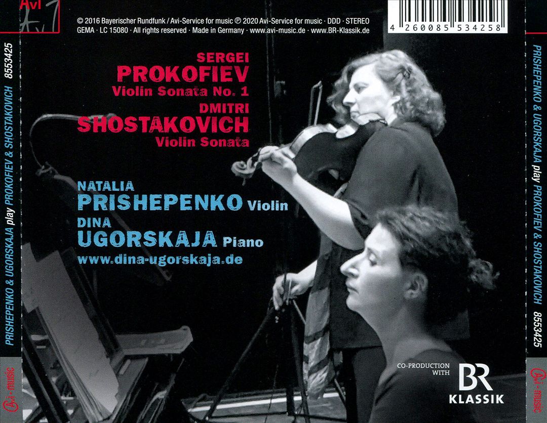 Prokofiev & Shostakovich: Violin Sonatas cover art