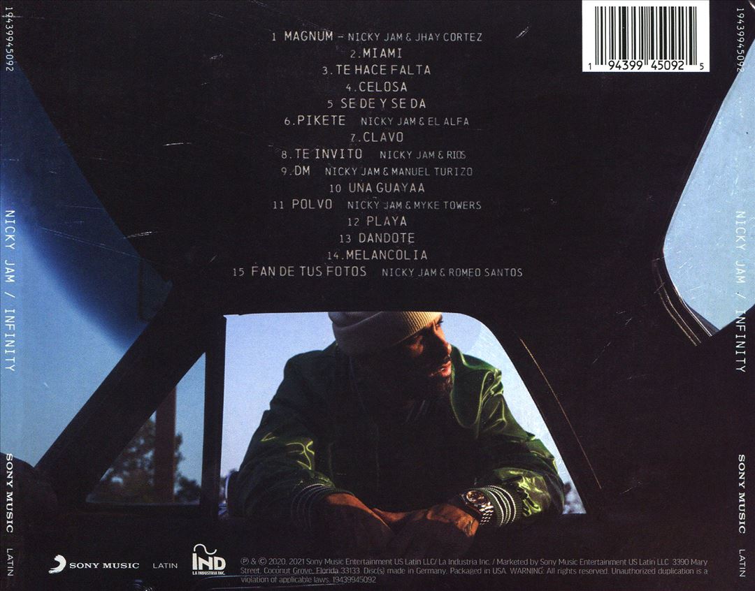 Infinity cover art