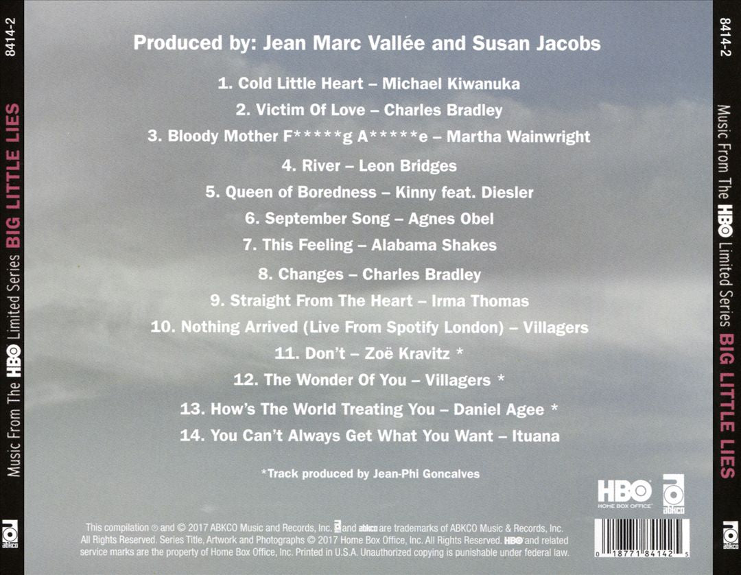 Big Little Lies [Original TV Soundtrack] cover art