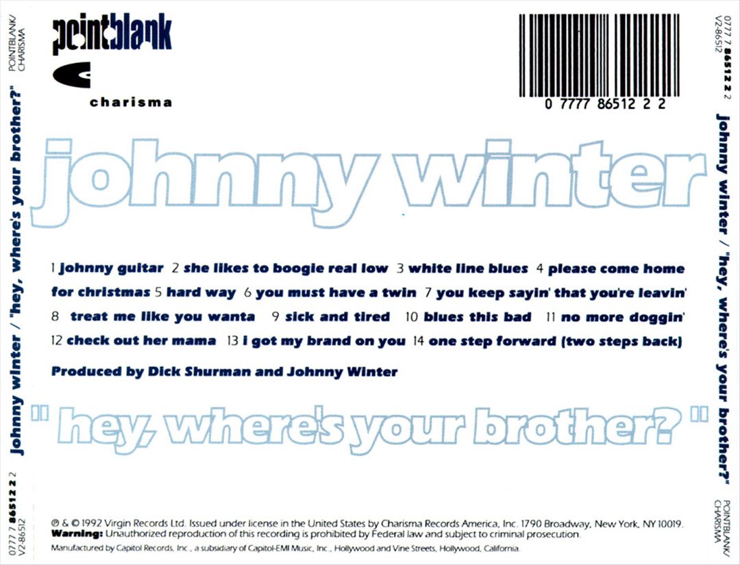 Hey Where's Your Brother? cover art