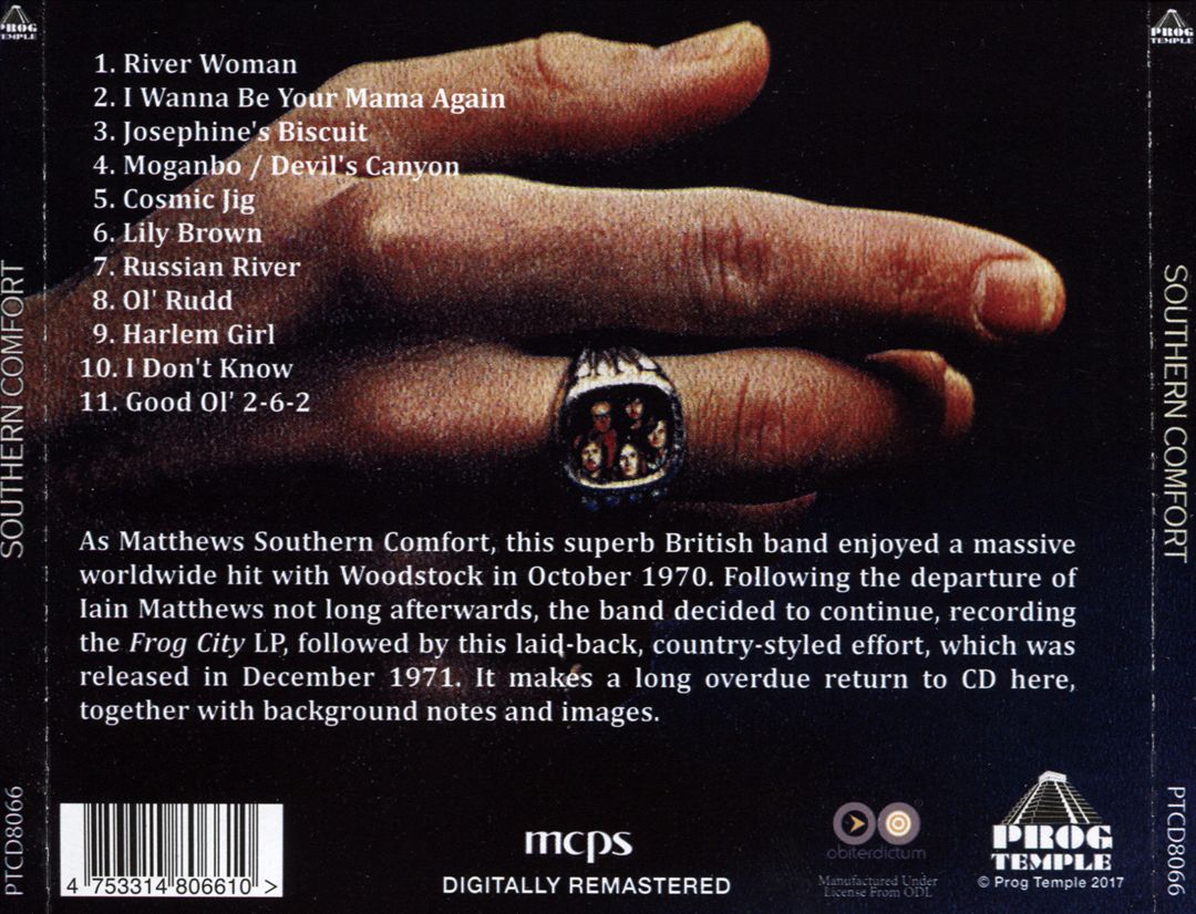 Southern Comfort cover art