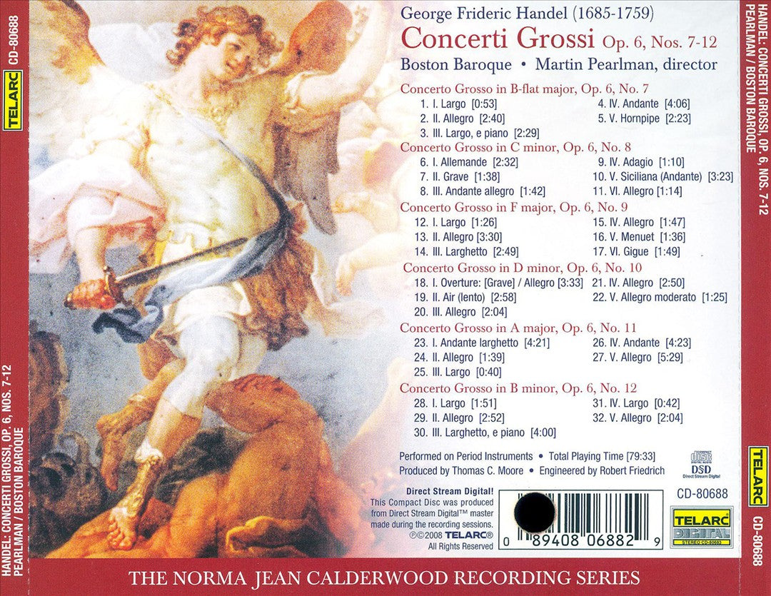Handel: Concerti Grossi, Op. 6, Part 2 cover art
