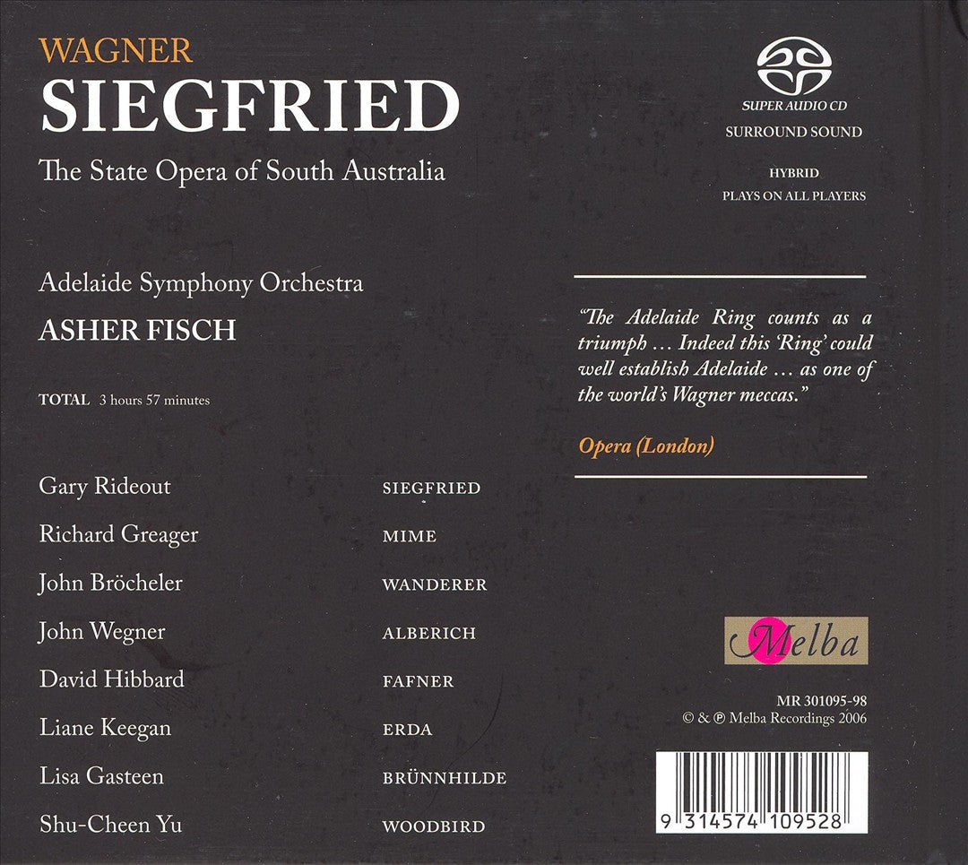 Wagner: Siegfried  cover art