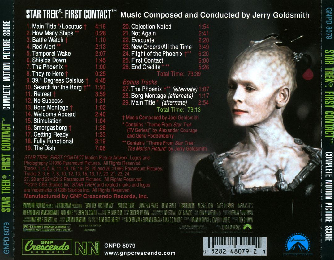 Star Trek: First Contact [Complete Score] [Limited Edition] cover art