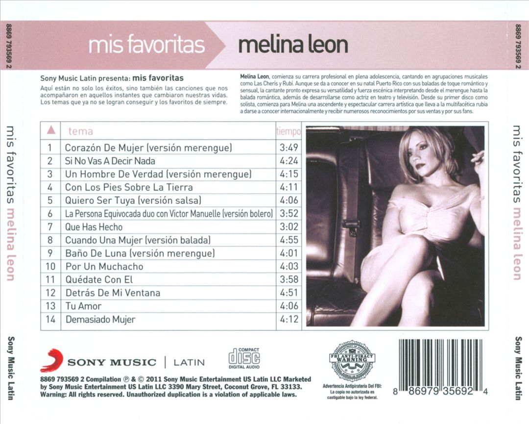 Mis Favoritas cover art