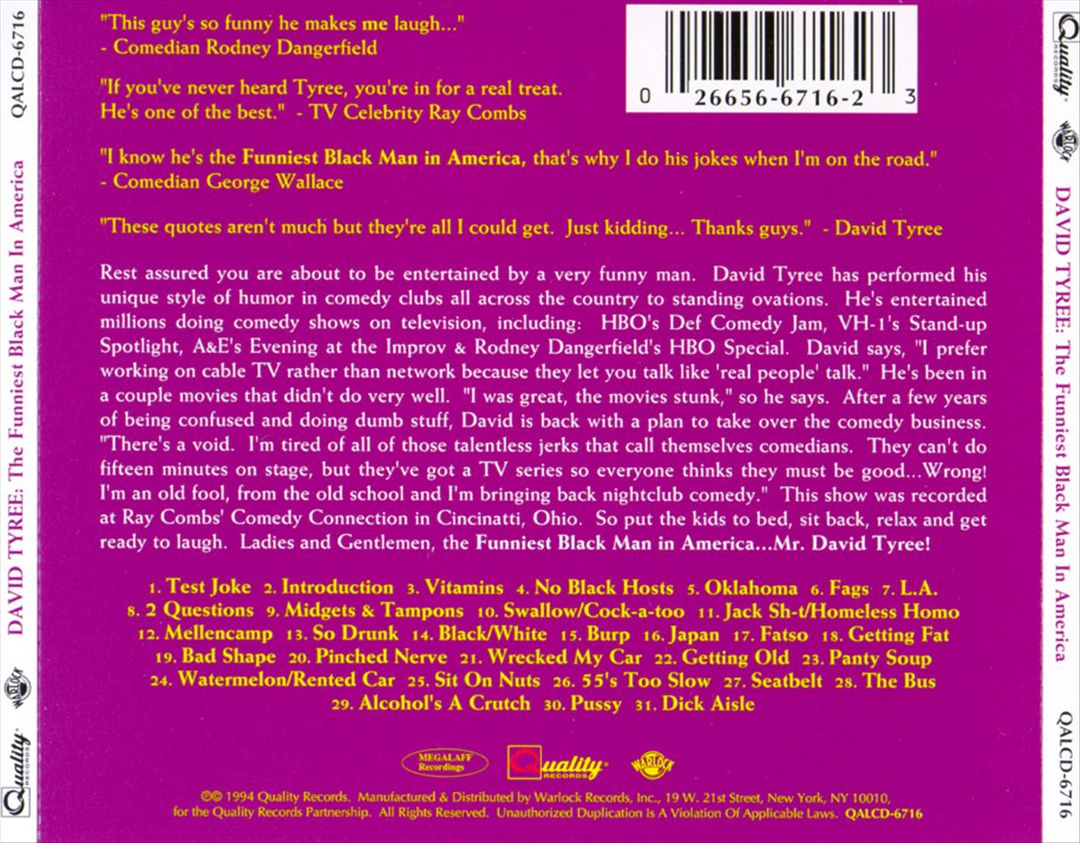 Funniest Black Man in America cover art