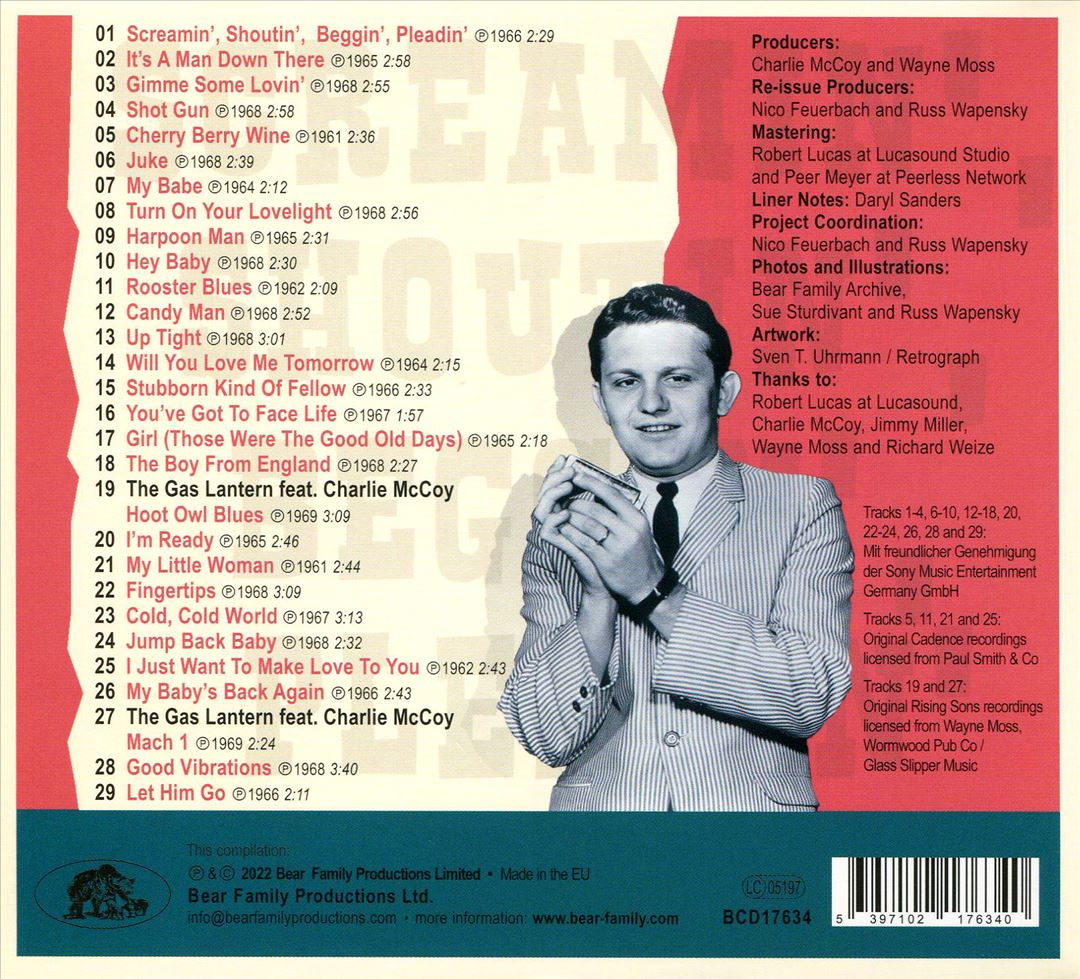 Screamin', Shoutin', Beggin', Pleadin': The Rock ‘n’ Soul Recordings from 1961-69 cover art