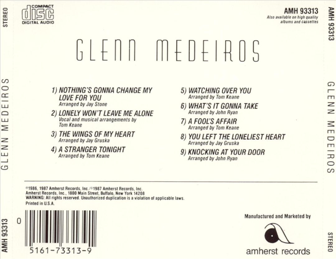Glenn Medeiros [1987] cover art