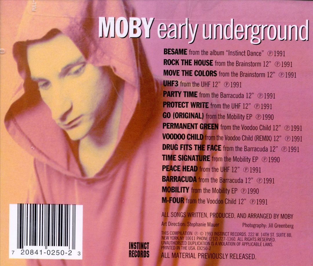Early Underground cover art