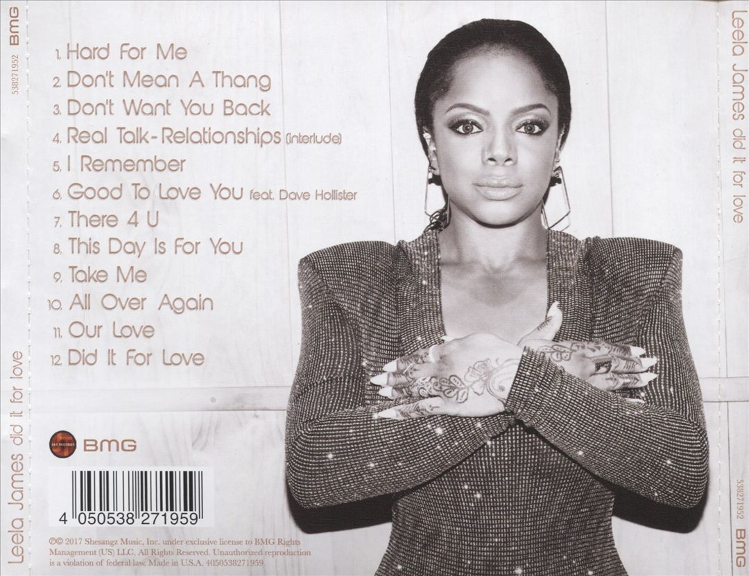 Did It for Love cover art