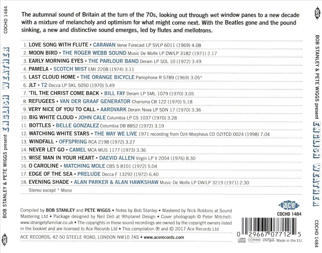 Bob Stanley & Pete Wiggs Present: English Weather cover art